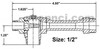 MLE 1/2" 316SS