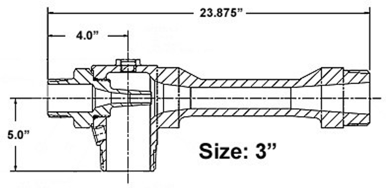 Model MLE 3" BRZ