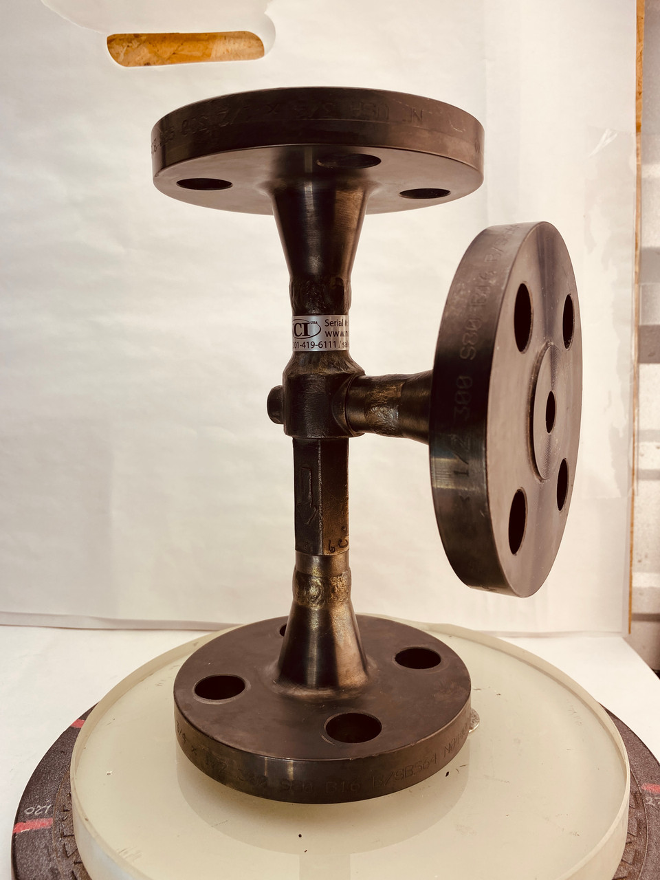 Model HL 1/2" Monel 400 with 3/4" 300# Flanged
