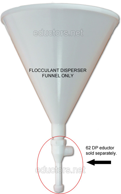 Flocculant Disperser Funnel