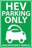 Eco Parking Sign, 18X12, EGP