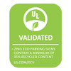 UL Validated Product for Recycled Content