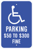 Eco Parking Sign, 18X12, EGP