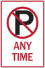 ZING Eco Parking Sign, 18X12, EGP