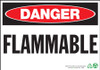 Danger Flammable Sign