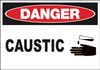 Danger Caustic Sign
