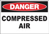 Danger Compressed Air Sign