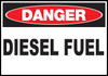 Danger Diesel Fuel - Sign
