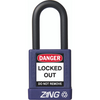 Recyclockout Safety Padlock, 1.5" Shackle, Keyed Different, Purple - 7040
