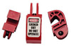RecycLockout Single Breaker Lockout, Universal 3 Pack