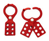 RecycLockout Lockout Tagout Hasp, 1 Inch Steel with Tabs