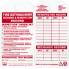 Eco Safety Tag, Fire Extinguisher, 5.75Hx3W, 10 Pack