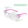 Z-Force 20-105 Eco-Friendly Lightweight Safety Glasses with Side Shields