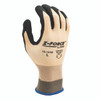 10-103S Z-Force General Purpose Glove, 15 Gauge Beige Bio-based Nylon & Spandex shell, Bio-based PPU Sandy palm coated, Touchscreen