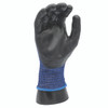 Z-Force Cut-Resistant Glove, 18 Gauge ANSI A4 Royal Blue Biobased fiber/HPPE shell, Bio-based PPU Palm coating, Touchscreen 11-104 