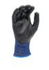 Z-Force Cut-Resistant Glove, 18 Gauge ANSI A4 Royal Blue Biobased fiber/HPPE shell, Bio-based PPU Palm coating, Touchscreen 11-104 