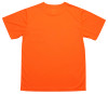 Z-Force orange high visibility recycled pocket t-shirt back view