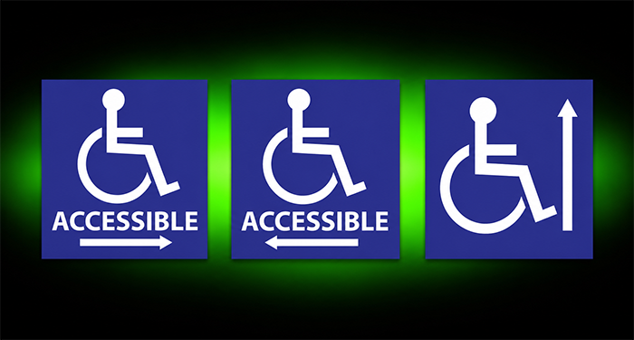 Handicapped Labels & Decals