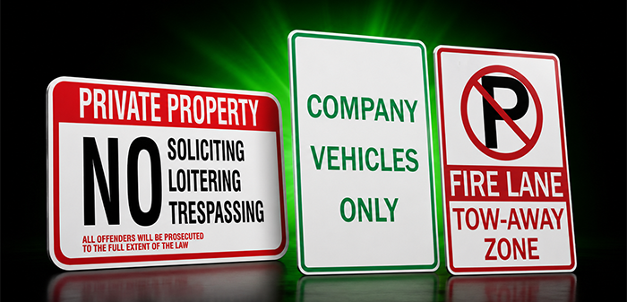 No Parking Signs