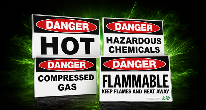 Danger, Caution, Notice