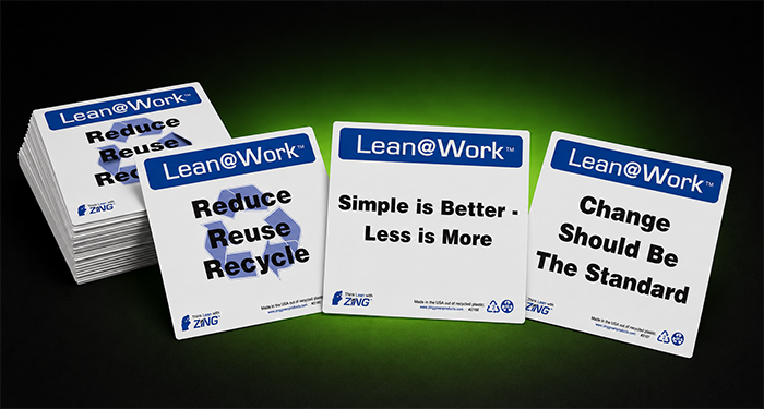 Lean @ Work Signs