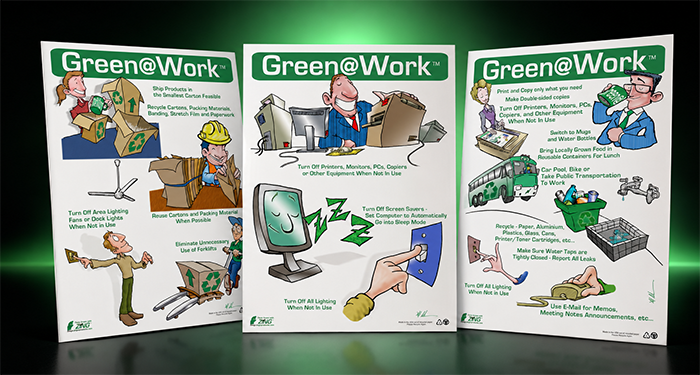 Green @ Work Signs