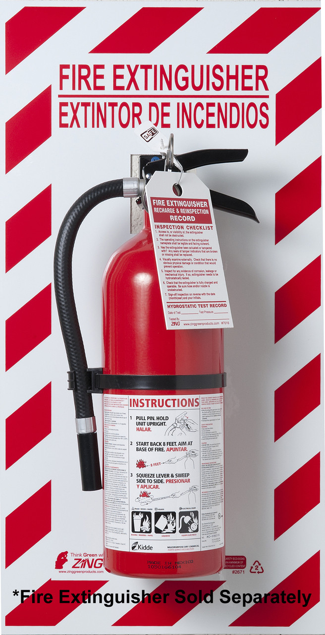 Fire Extinguisher Backplate