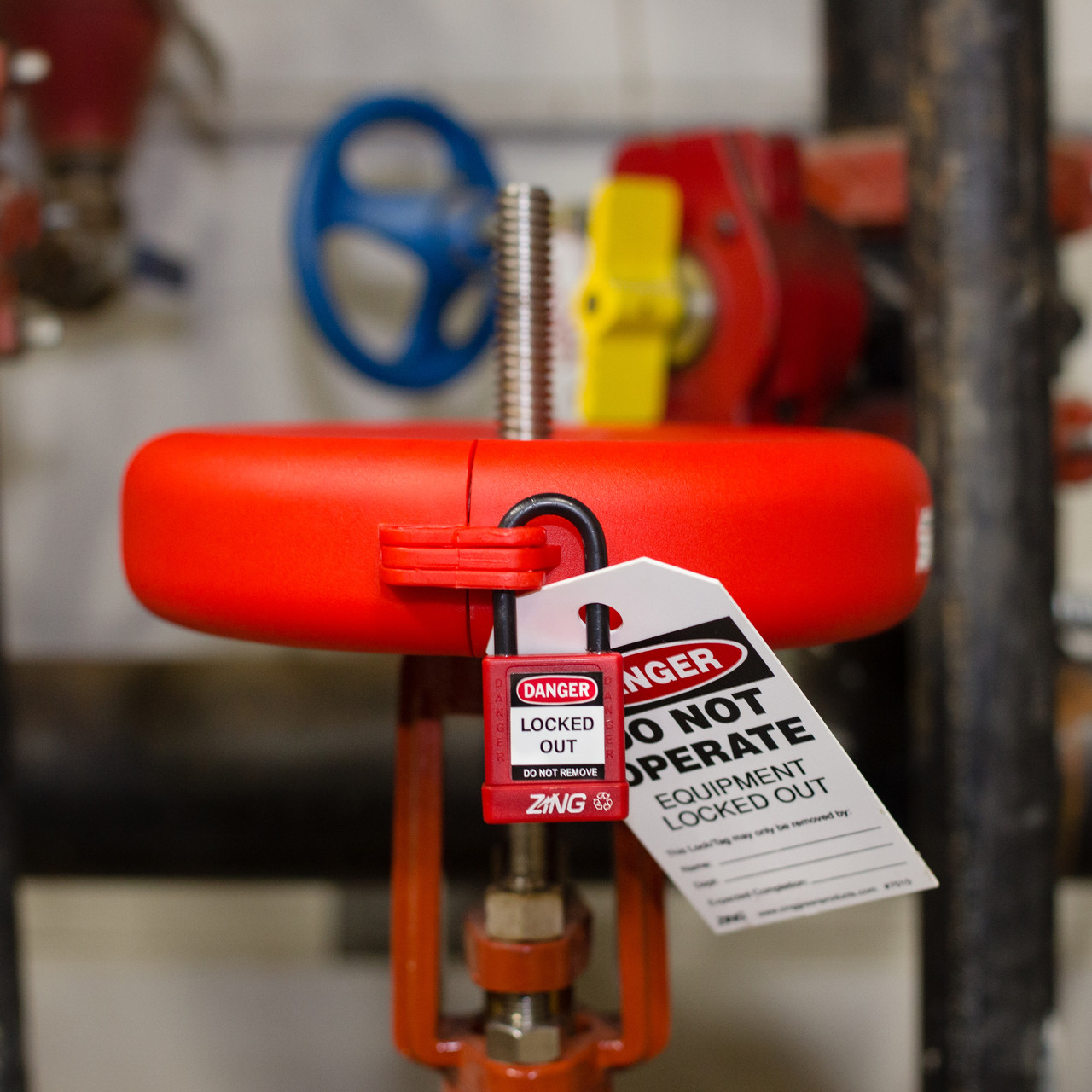 Gate Valve Lockout, 6.5 - 10 IN Wheel