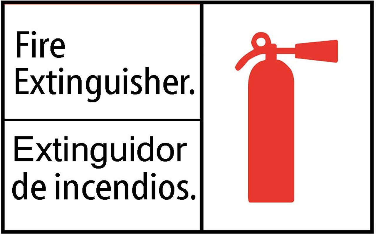 FIRE EXTINGUISHER/EXTINGUIDOR DE INCENDIOS