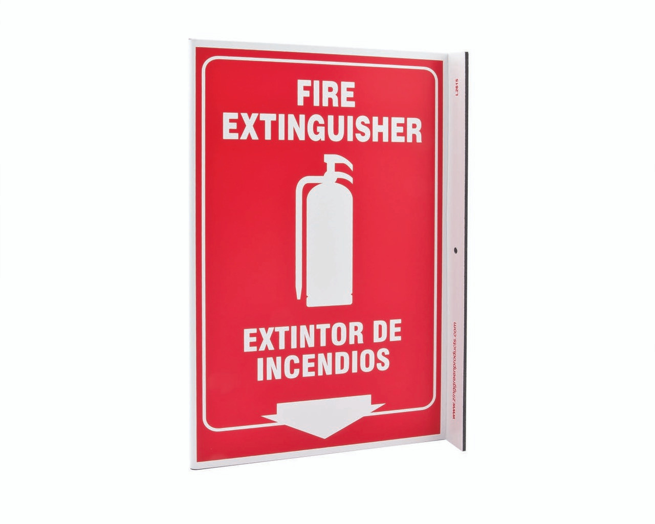 Eco Safety L Sign, 11X8