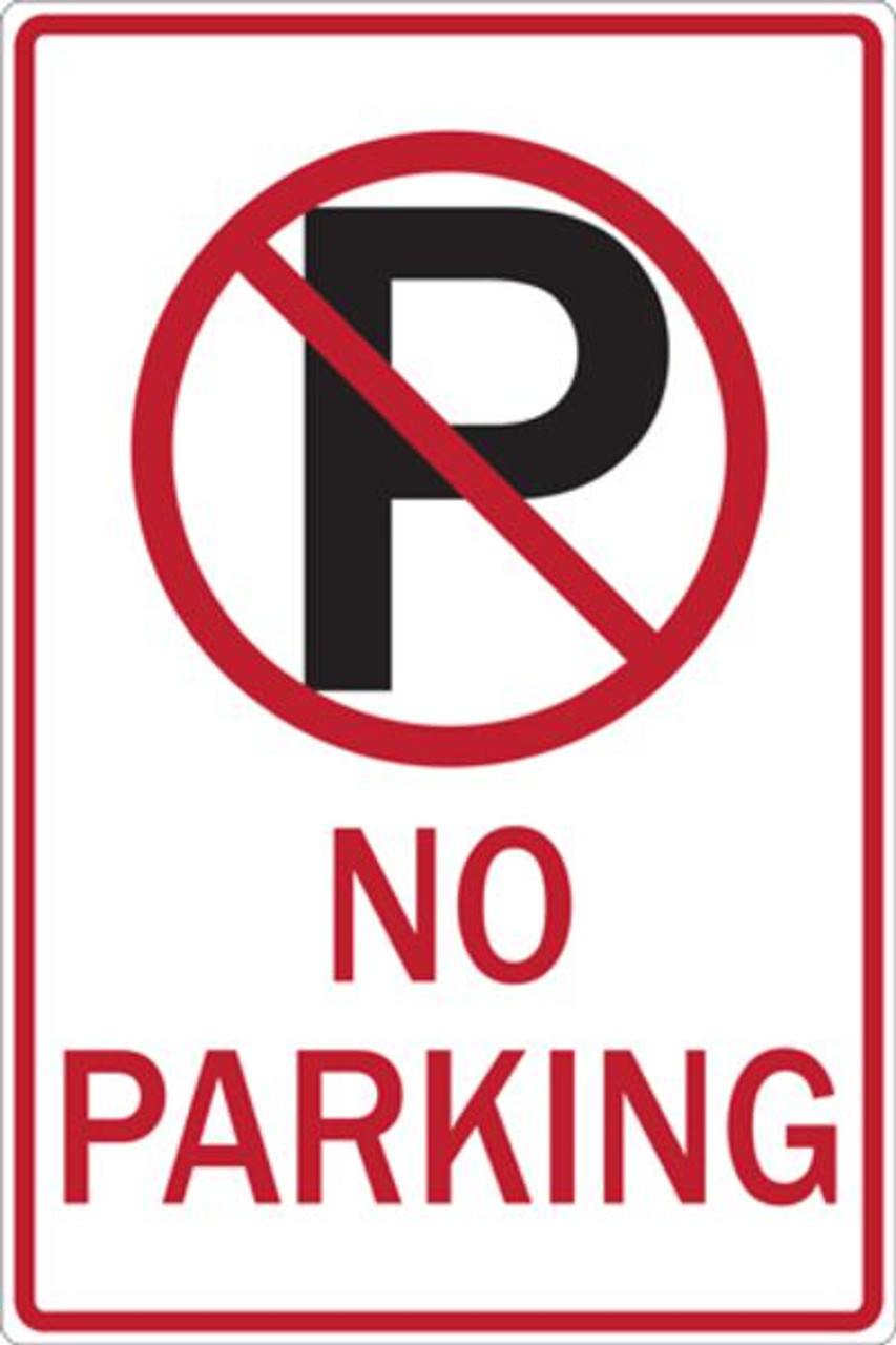 ZING Eco Parking Sign, 18X12, EGP