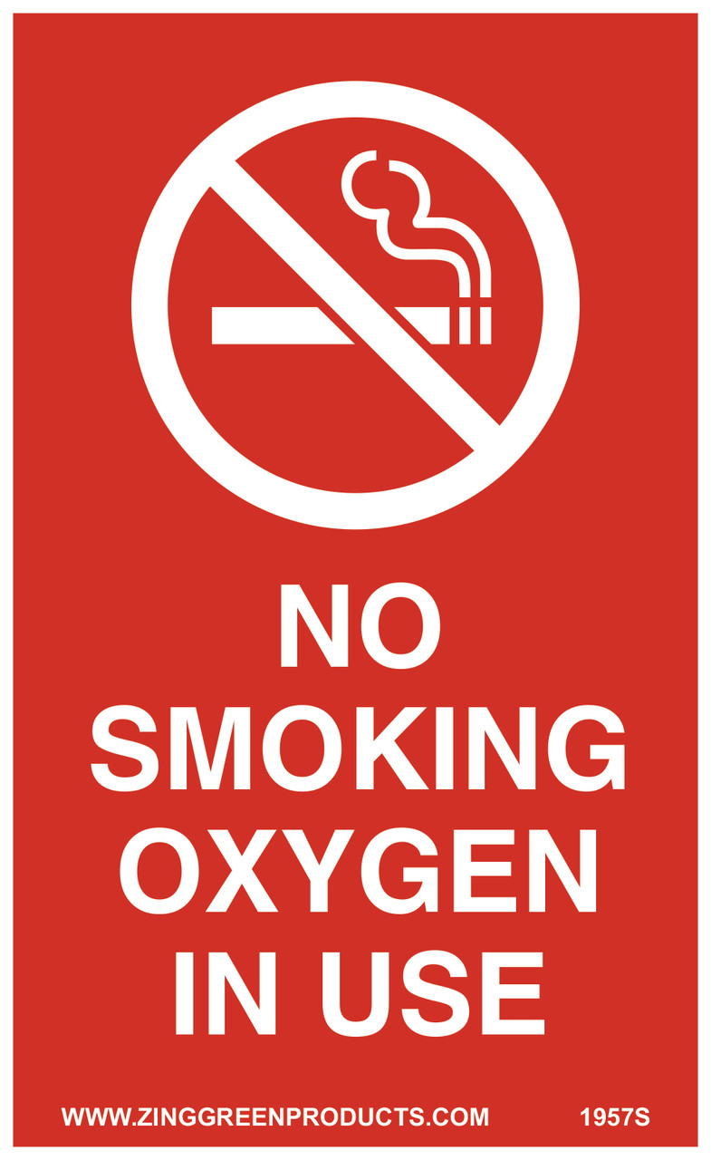 No Smoking Oxygen In Use Sign Printable No Smoking Oxygen In Use Sign Printable