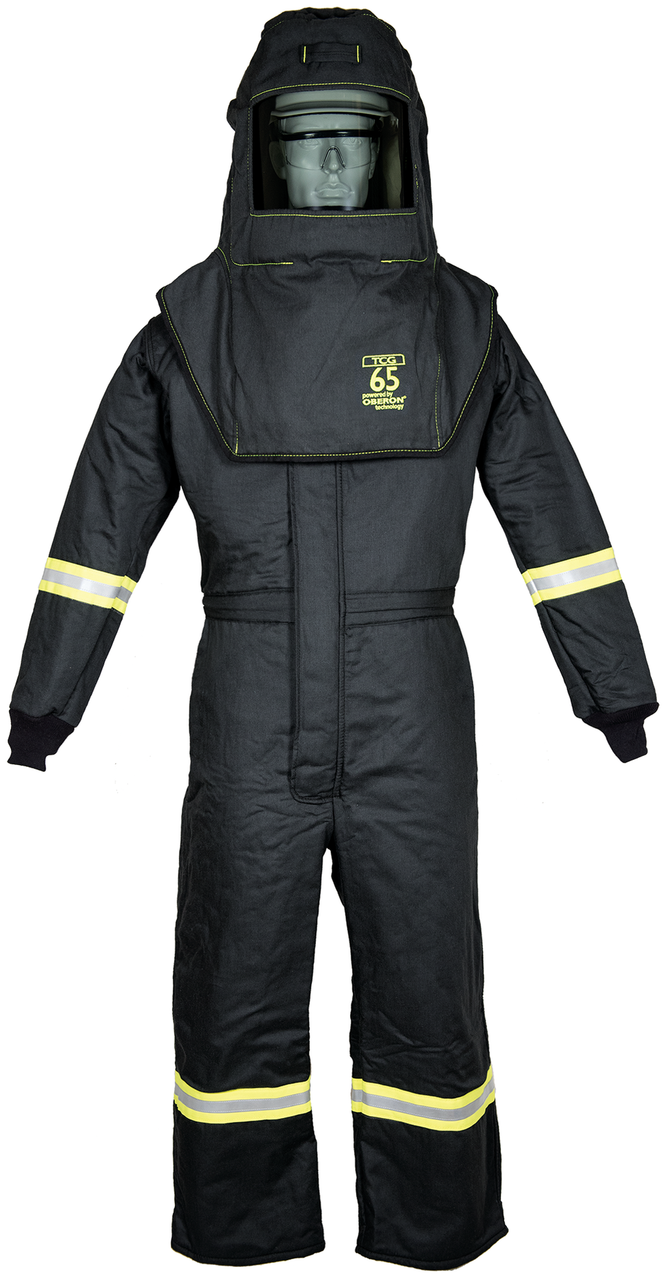 TCG65 Series Arc Flash Hood & Coverall Suit Set - 3X-Large
