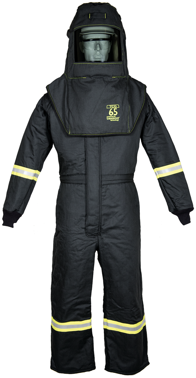 TCG65 Series Arc Flash Hood & Coverall Suit Set - 5X-Large