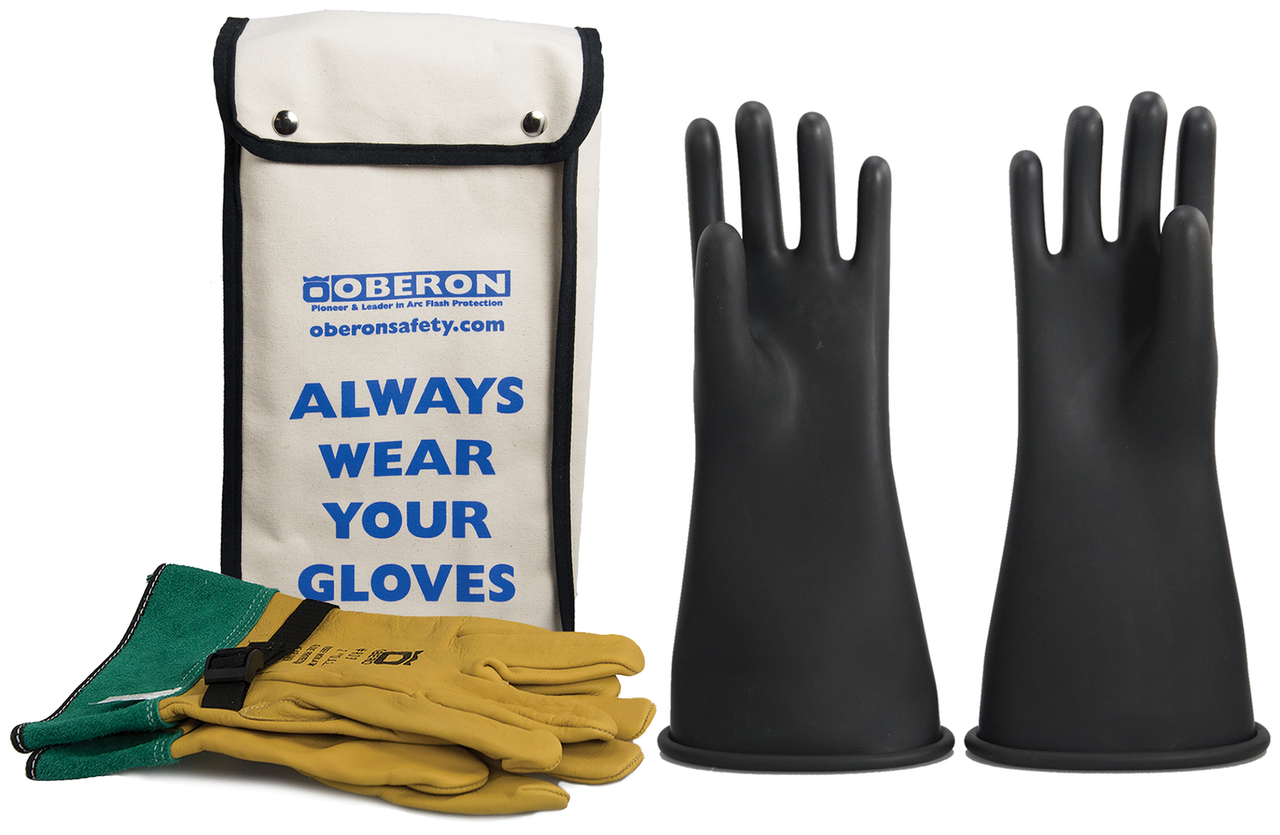 Rubber Electrical Glove Kits - 9