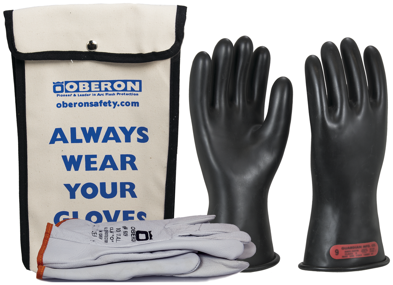 Rubber Electrical Glove Kits - 10