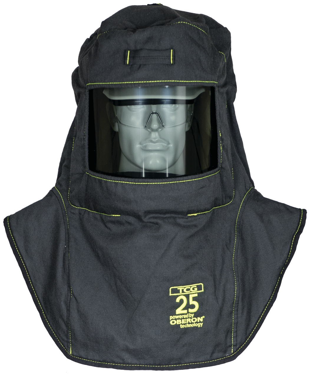TCG25 Series Ultralight Arc Flash Hood & Hard Cap - Oberon Hard Cap