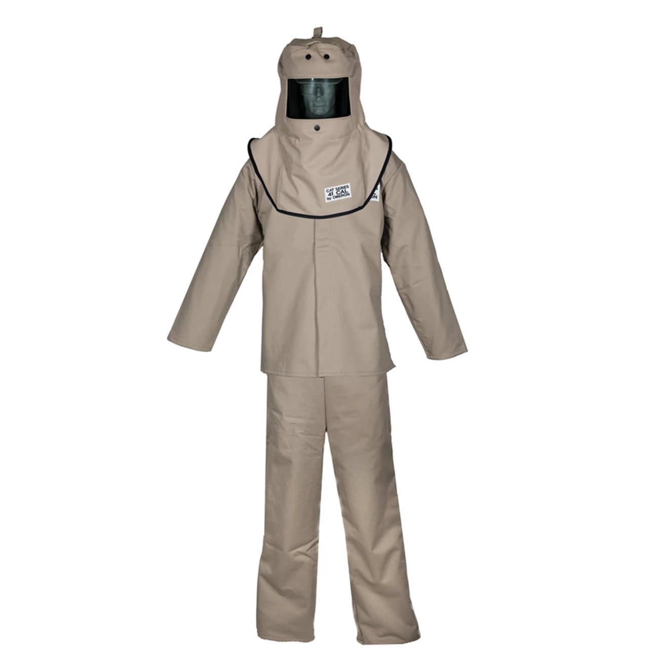 CAT4 Series Arc Flash Hood & Coverall Suit Set - Large