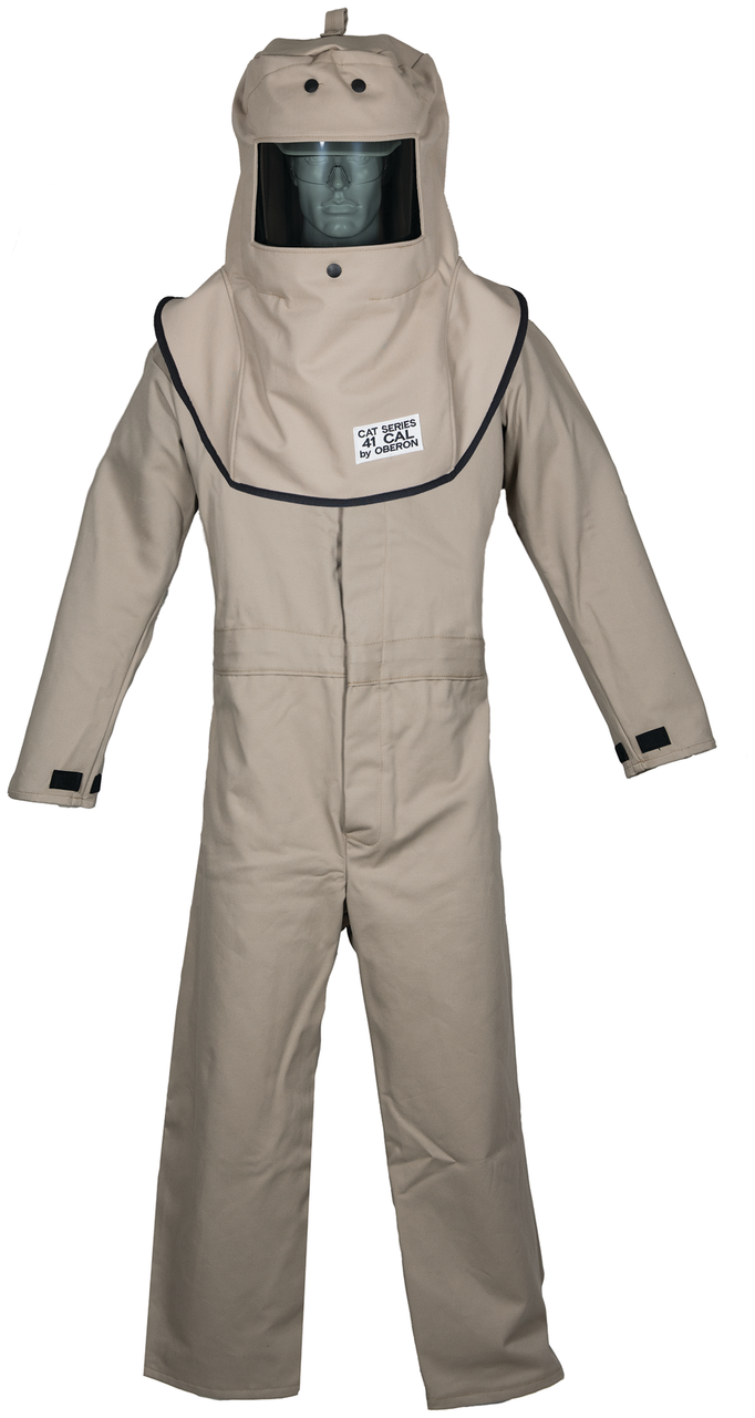 CAT4 Series Arc Flash Hood & Coverall Suit Set - 2X-Large