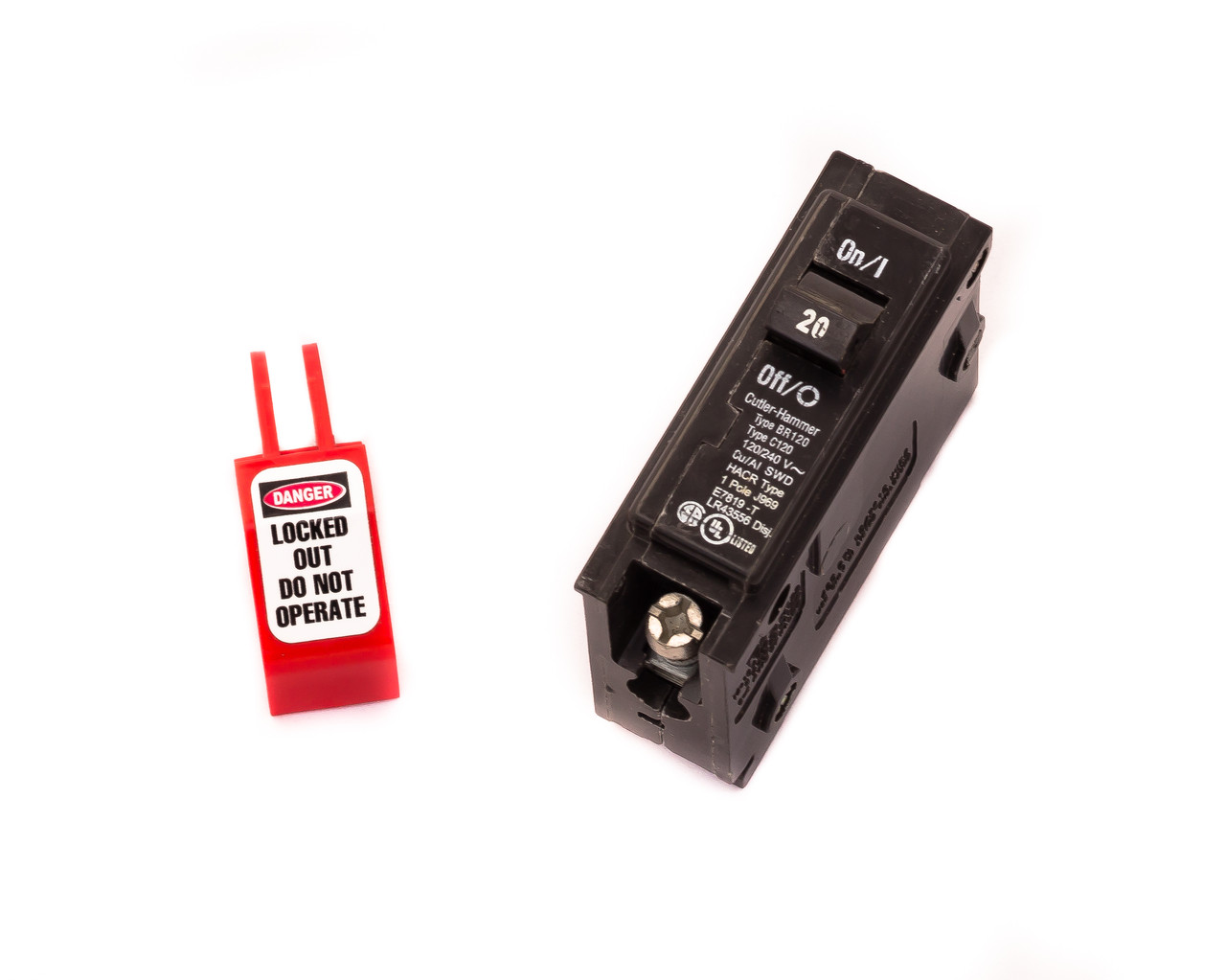Breaker Lockout, Universal Single Pole - Lockout Tagout | Zing