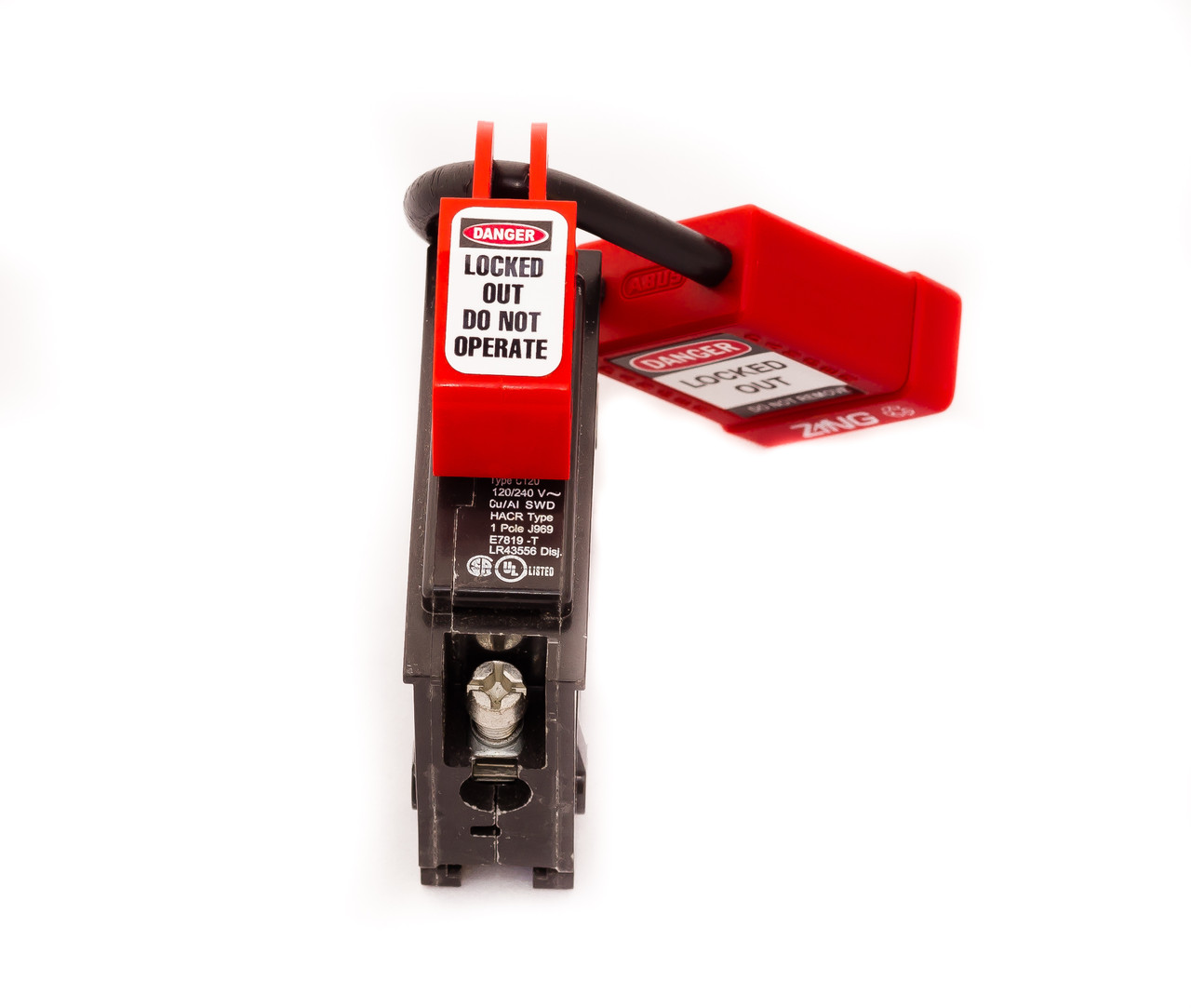 Breaker Lockout, Universal Single Pole - Lockout Tagout | Zing