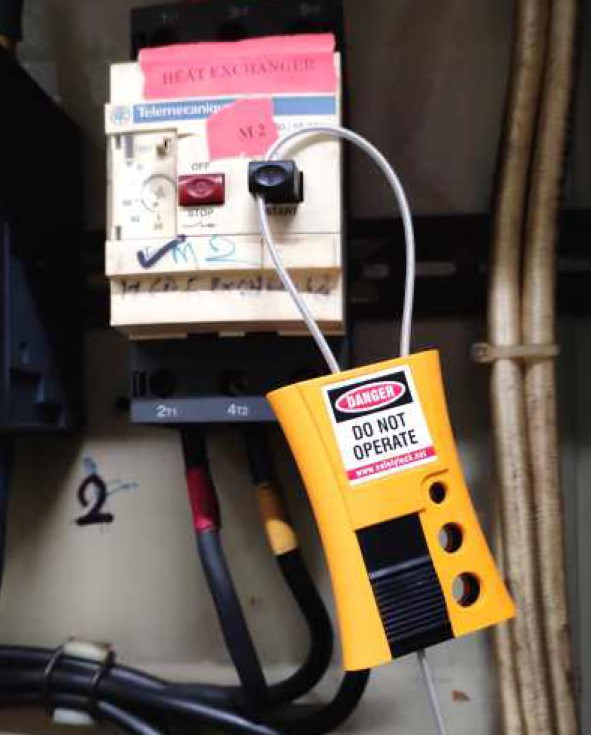 Mini Cable Lockout - #7658 - ZING Green Safety Products