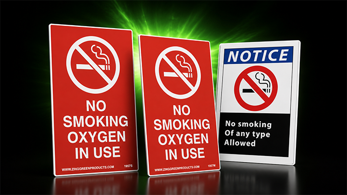 No Smoking Signs, Labels, & Decals