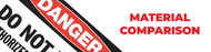 Choosing the Right Material for Safety Signage: Plastic, Aluminum, or Adhesive?