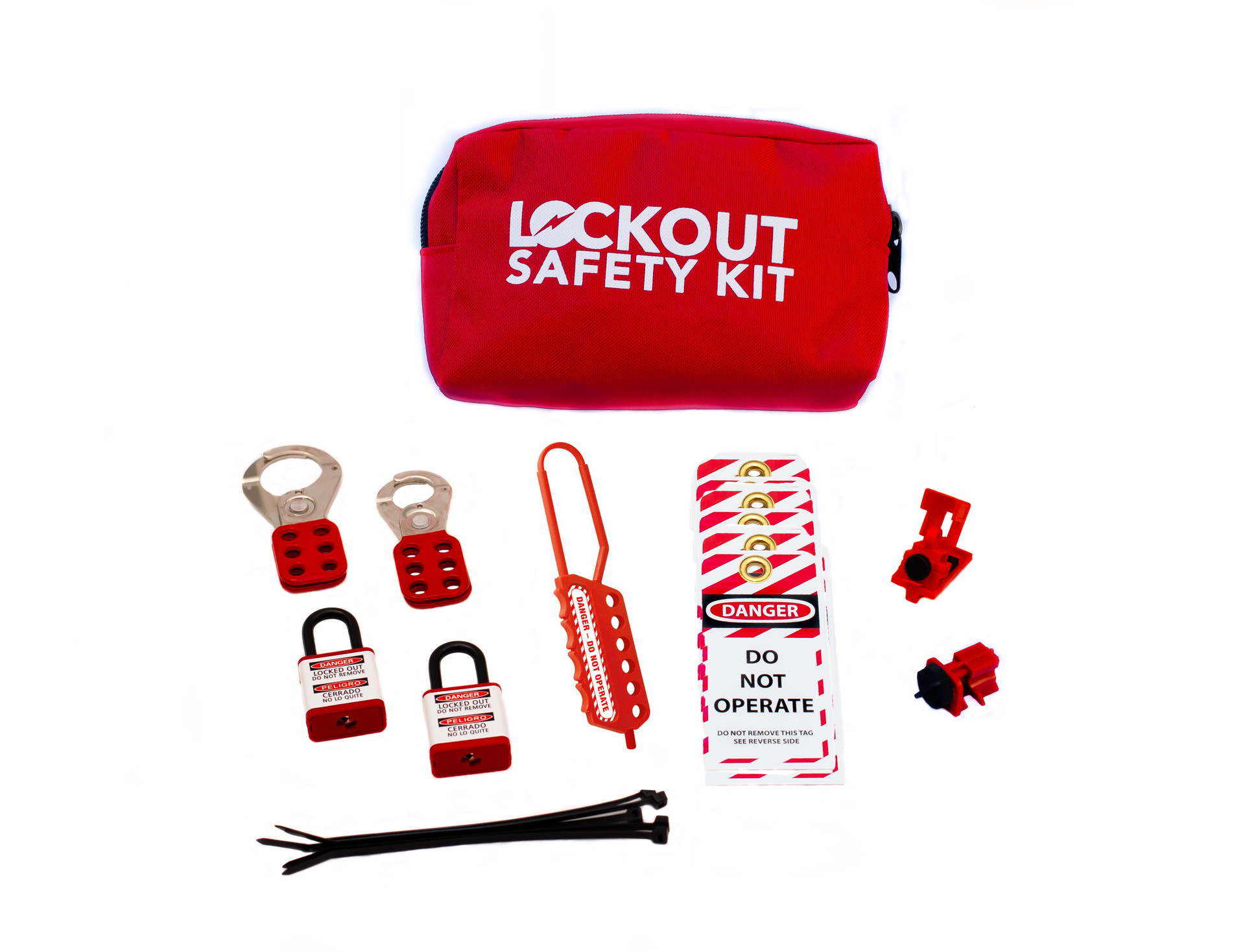 Basic Lockout Tagout Kit | Zing Safety