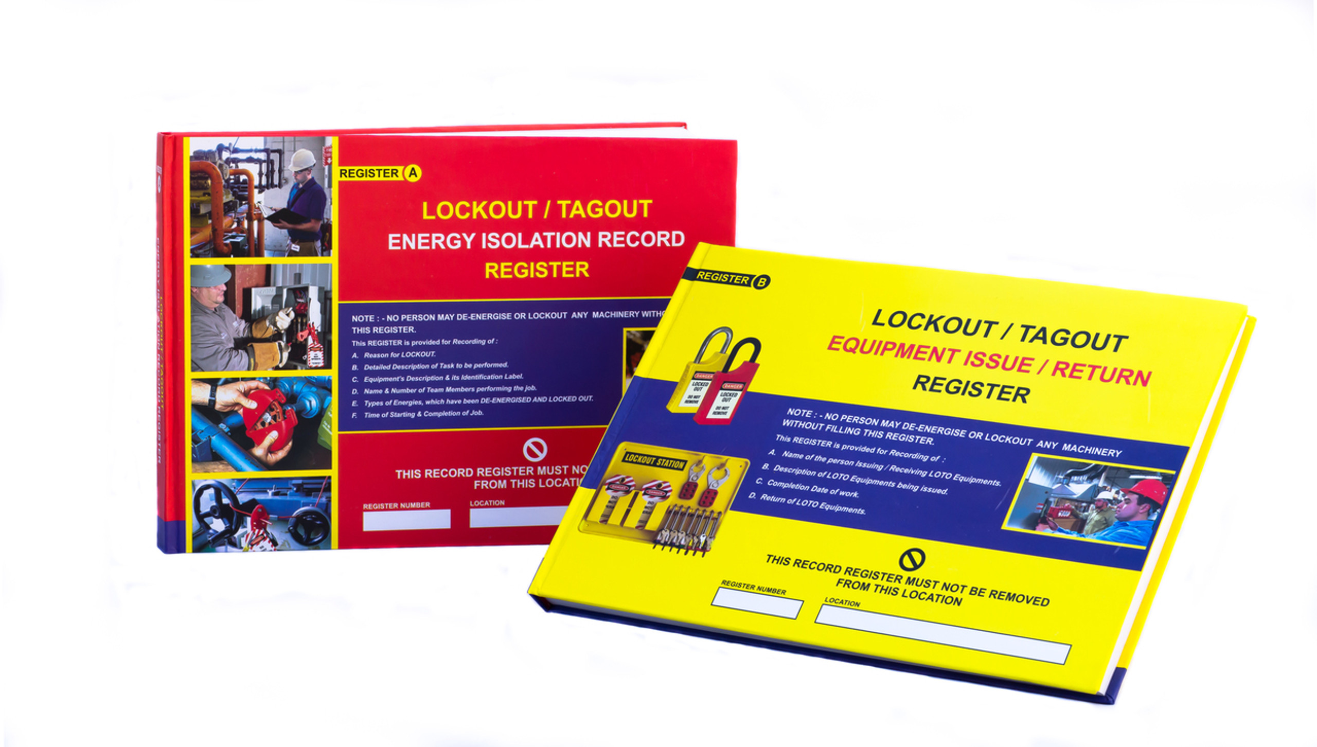 Lockout Registers Two Book Set