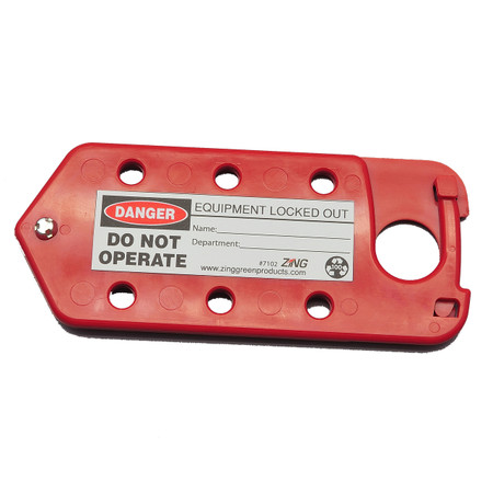 ZING RecycLockout Combined Hasp and Tag - 7102