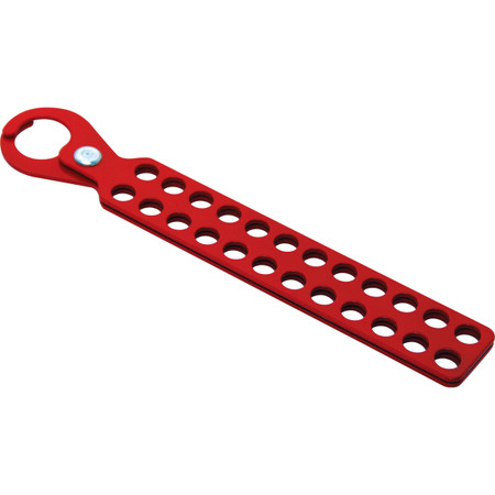 ZING Lockout Hasp, 24 Hole, Steel - 7241