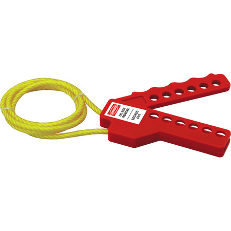 ZING Multi-Purpose Cable Lockout, Squeeze Handle, Dielectric Yellow Cable - 7245