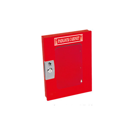 ZING Padlock Cabinet, 19 Padlock Capacity, Clear Door - 7335